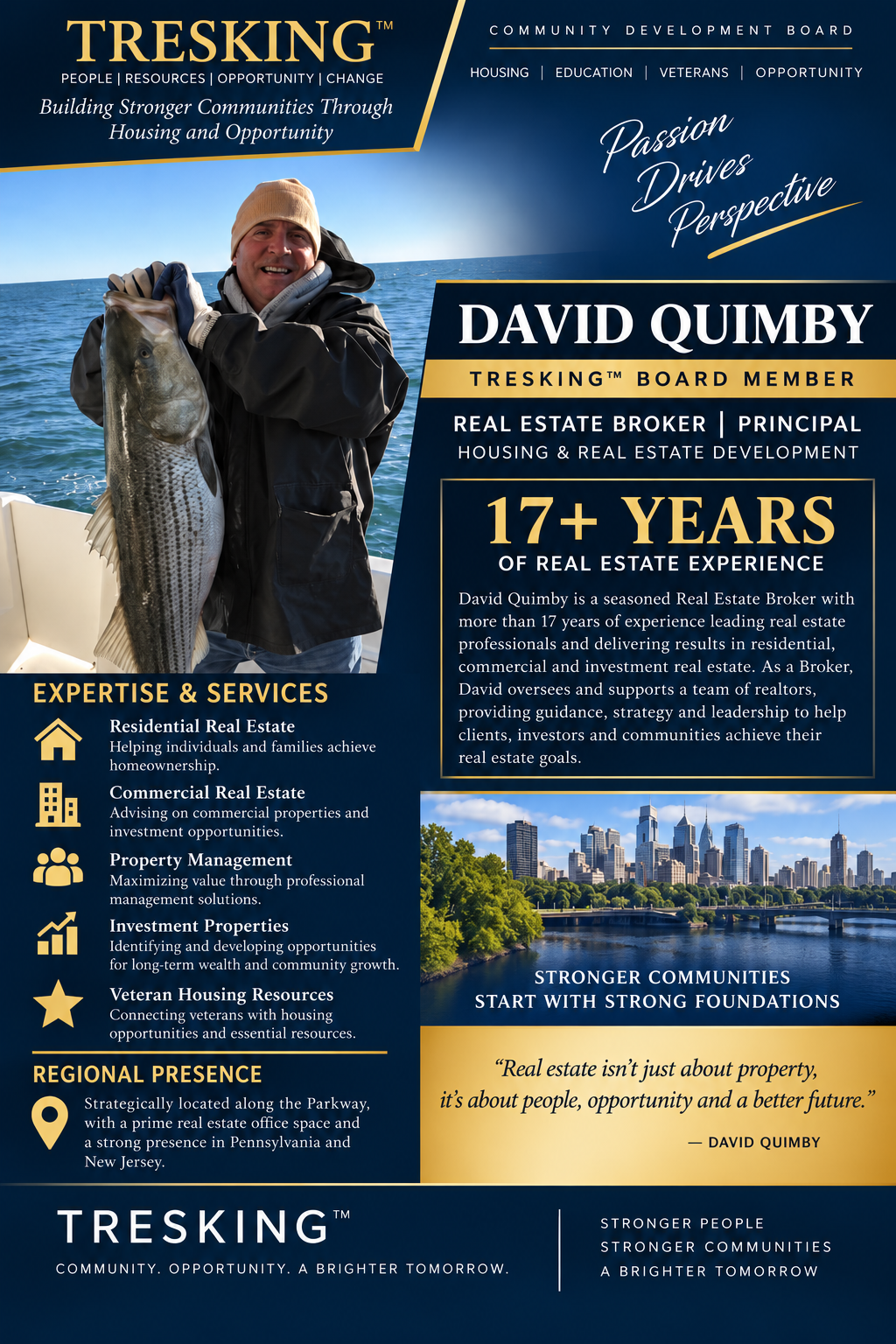 David Quimby TRESKING profile flyer